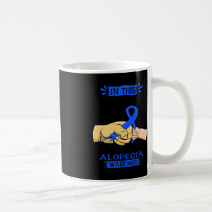 I denna familj kämpar ingen mot Ensam Team Alopeci Kaffemugg