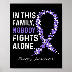 I denna familj kämpar ingen mot epilepsimedvetande poster