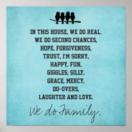 I denna kammare Poster vi familjen