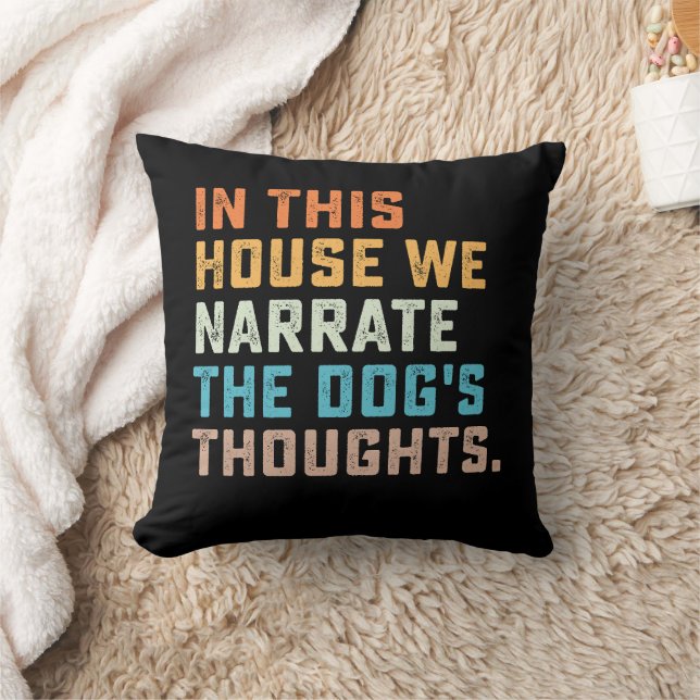 I denna kammare talar vi om Hund tankar Kudde (Filt)