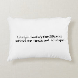 I Design dekorfärg Prydnadskudde