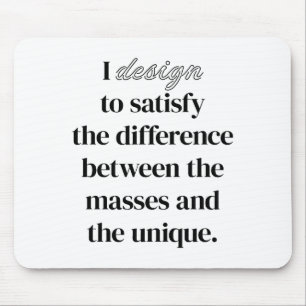 I Design Mouse Pad Musmatta