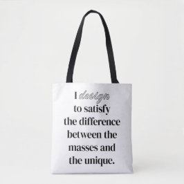 I Design Shoulder Tote Bag Tygkasse