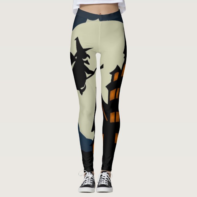 i Designer Halloween Leggings (Framsida)