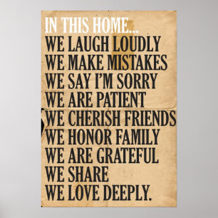 I det här huset.. poster