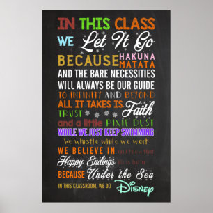 I det här klassrummet Poster