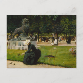 I det luxemburgska Garden-Kanvastrycket Vykort