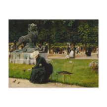 I det luxemburgska Garden-Kanvastrycket