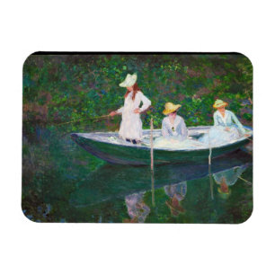 I det norska fartyget på Giverny Claude Monet Magnet