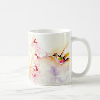 "I det rosa" Hummingbirdtrycket Kaffemugg