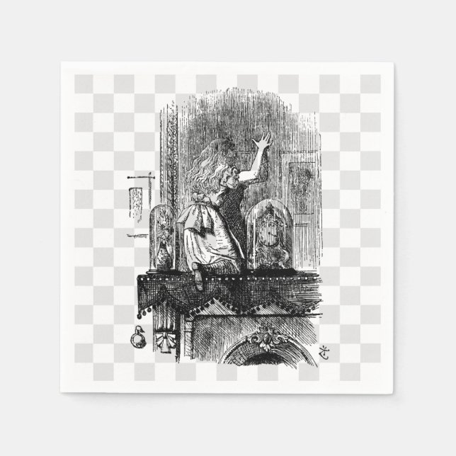 I det Tittar glaset Pappersservett (Framsidan)