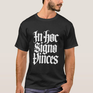 i detta tecken ska du segra Tempelherre gotisk T Shirt
