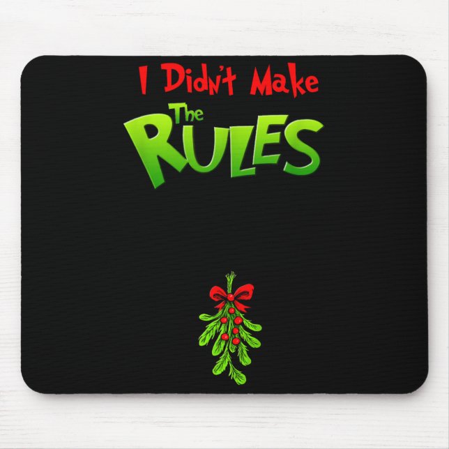 I Didn't Make The Rules - Naughty Christmas Holida Musmatta (Framsidan)