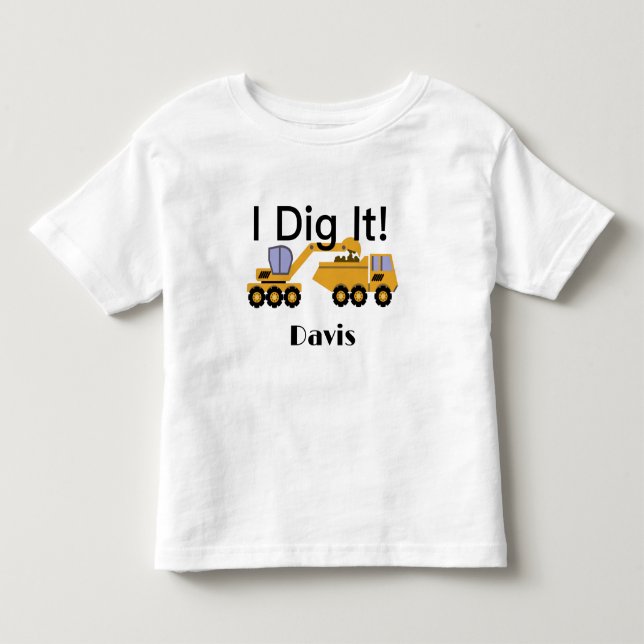 I Dig It Design - Barn Fin Jersey T-Shirt (Framsida)