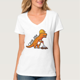 I Dig Jax V-ringad tröja