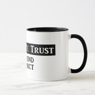 "I dimma litar på vi" - Ringermuggen B&W Mugg