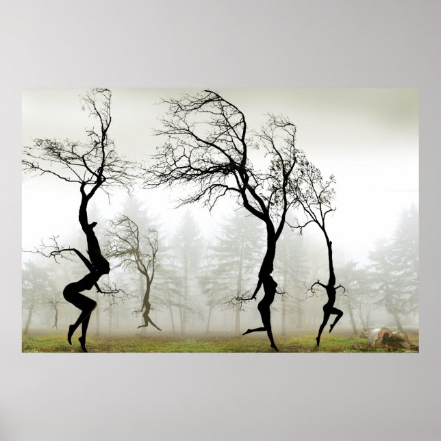 I dimman poster (Framsidan)