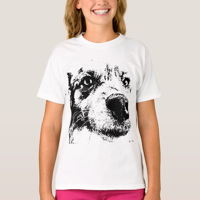 I din Ansikte-Roligt T Shirt (Framsida)