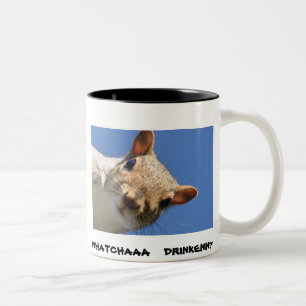 I DIN ANSIKTEEKORRE Två-Tonad MUGG