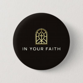 I din Faith Pin Knapp