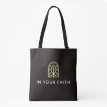 I din Faith Tote Bag