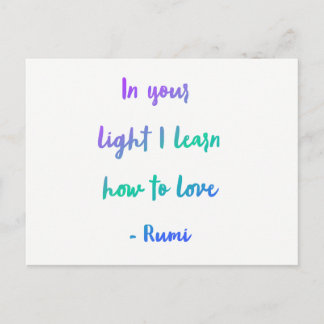 I ditt ljus vykort