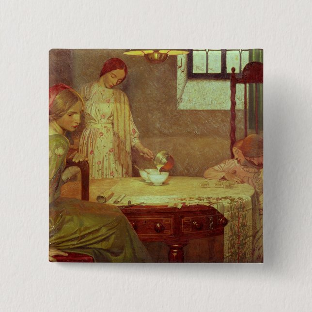 I djupet av vintern knapp (Framsida)