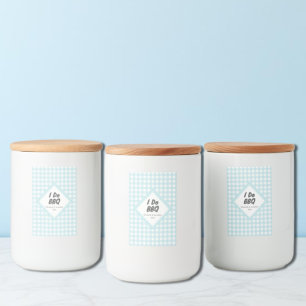 I Do BBQ Mat Etikett