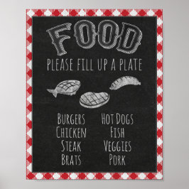 I Do BBQ Party Food Pub, Grill & BBQ Pub Sign Poster