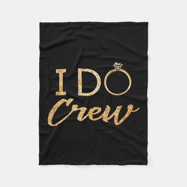 I Do Crew  Fleecefilt (Framsidan)