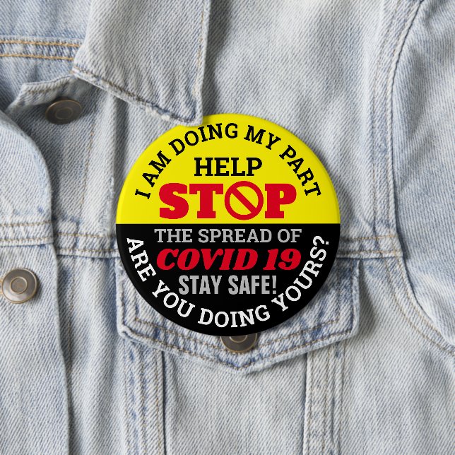 I DO MY Part - COVID 19 Knapp (In Situ)