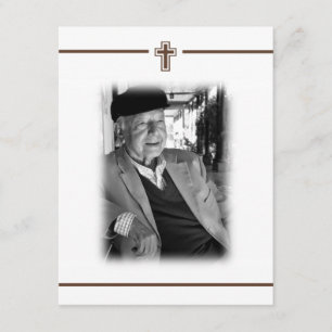 I död för Memoriam crucifixkor märka fotoet Inbjudningar