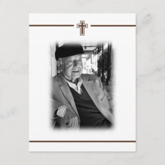 I död för Memoriam crucifixkor märka fotoet Inbjudningar