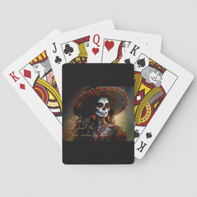 I Döden, hittar vi... Casinokort (Baksidan)