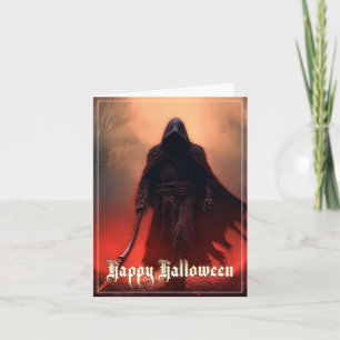 I Dödsängeln skugga - Halloween Kort