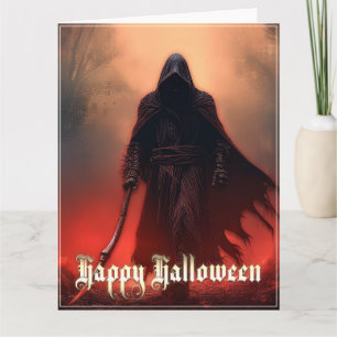 I Dödsängeln skugga - Halloween Kort