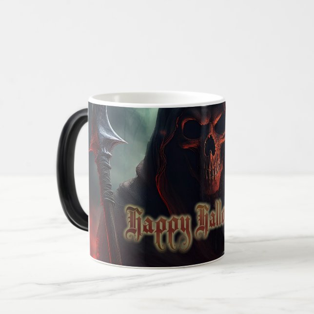 I Dödsängeln skugga - Halloween Magisk Mugg (Framsida vänster)