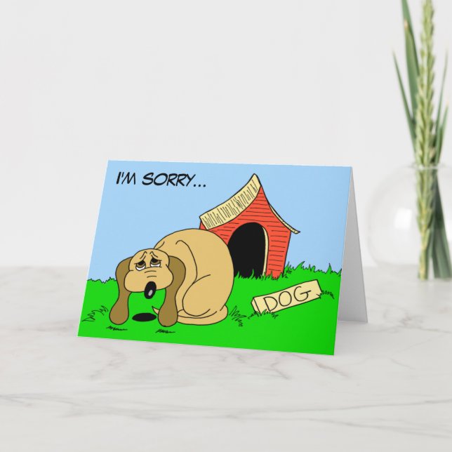 I Doghouse Card Kort (Framsida)