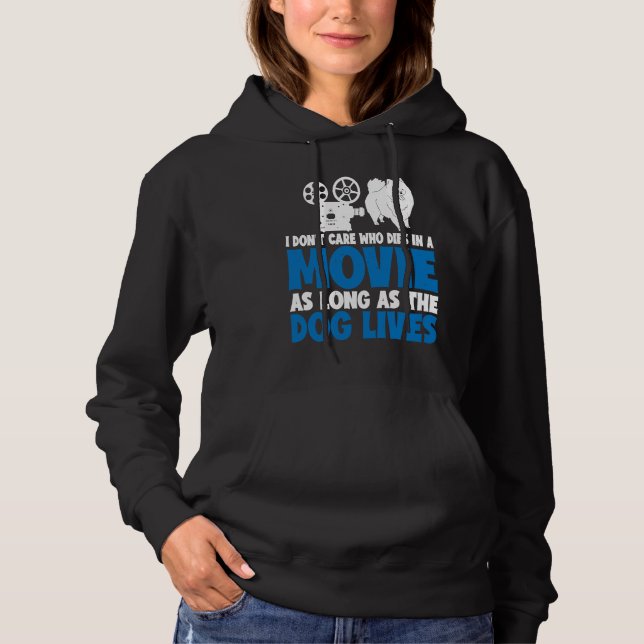 I Don't Care As Long As The Dog Lives           T Shirt (Framsida)