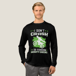 I Don't Crash I Do Random Gravity Checks Retro  T Shirt