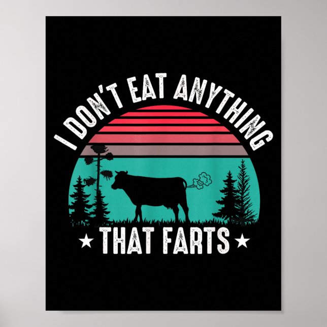 I Don't Eat Anything That Farts  Poster (Framsidan)