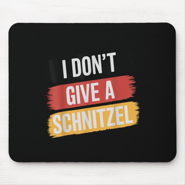 I Dont Ge A Schnitzel _1 Musmatta (Framsidan)