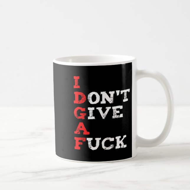 I Don't Give A For  Kaffemugg (Höger)