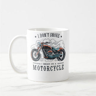I Don'T Snore I Dream I'M A Motorbike Kaffemugg