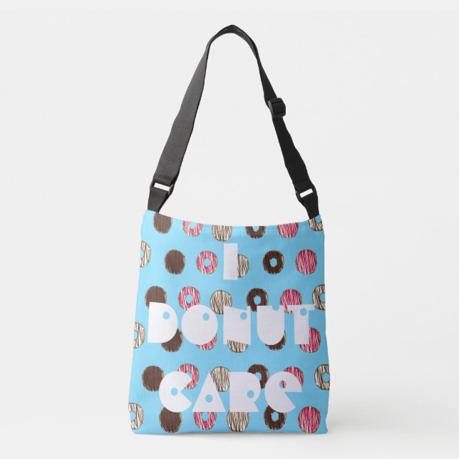 I Donut Care Tote Bag Axelväska (Framsida)
