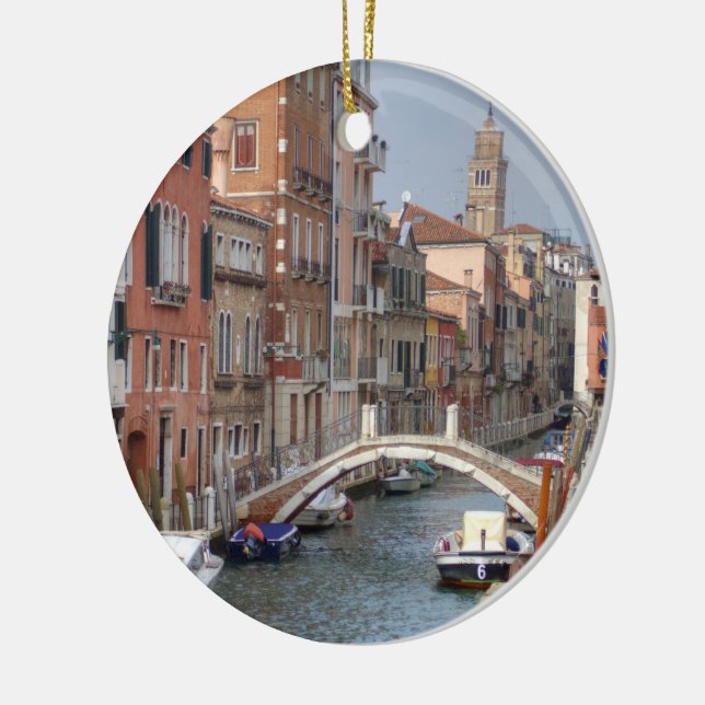 I Dorsoduro, Venedig Italien Julgransprydnad Keramik (Vänster)