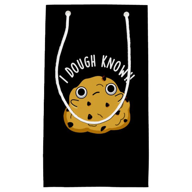I Dough Know Funny Baking Pun Mörk BG (Framsidan)