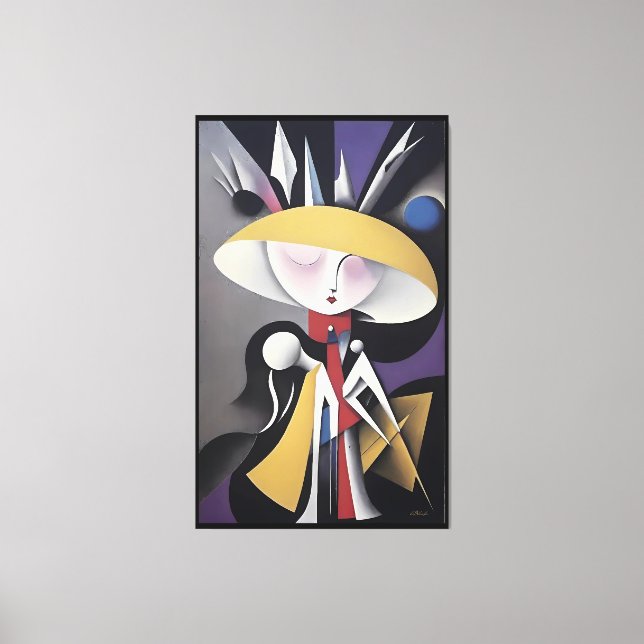 (I Dream the) Lamp Theory Canvastryck (Framsida)