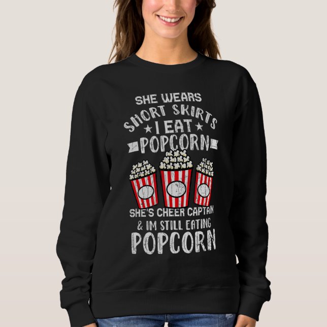 I Eat Popcorn Pop Maj Eater Graphic T Shirt (Framsida)