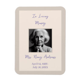 I Eleganten Loving Memory Magnet